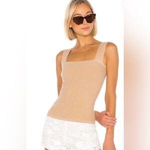 Revolve LPA Dina Top in Oatmeal size L EUC